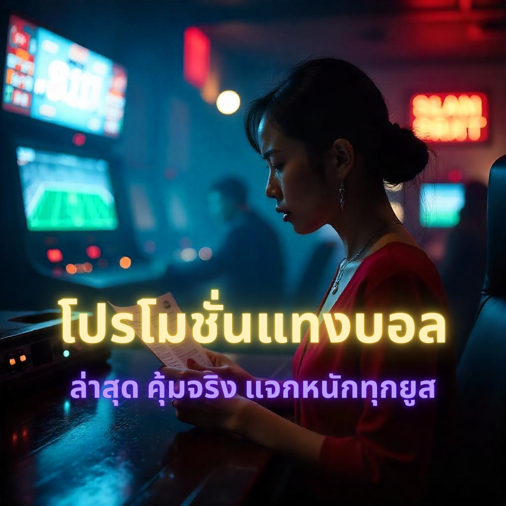 โปรโมชั่นแทงบอล ล่าสุด คุ้มจริง แจกหนักทุกยูส