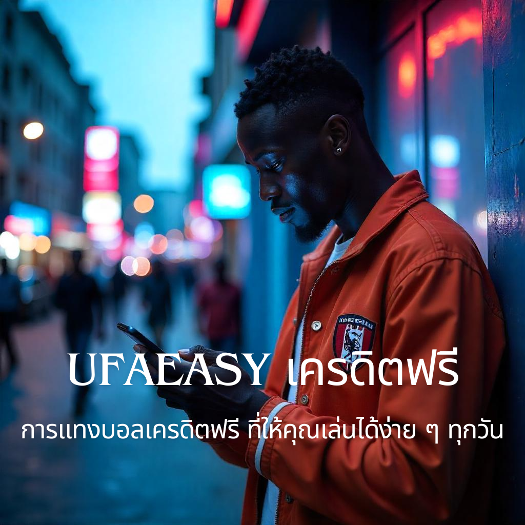 UFAEASY เครดิตฟรี การแทงบอลเครดิตฟรี ที่ให้คุณเล่นได้ง่าย ๆ ทุกวัน