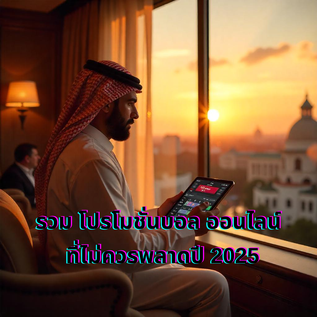 รวม โปร โม ชั่ น บอล ออนไลน์ ที่ไม่ควรพลาดปี 2025