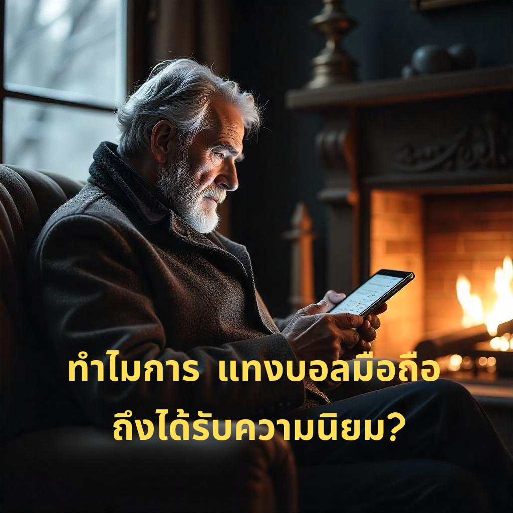 ทำไมการ แทงบอลมือถือ ถึงได้รับความนิยม?